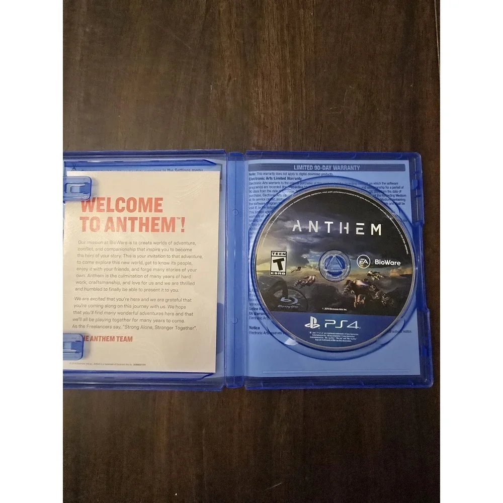 Anthem -‎ Sony PlayStation 4 PS4 TESTED